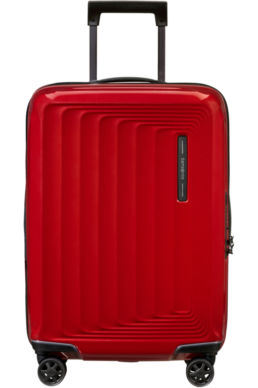 Shop NUON 55cm Spinner Expandable (4 wheels) - Metallic Red in australian