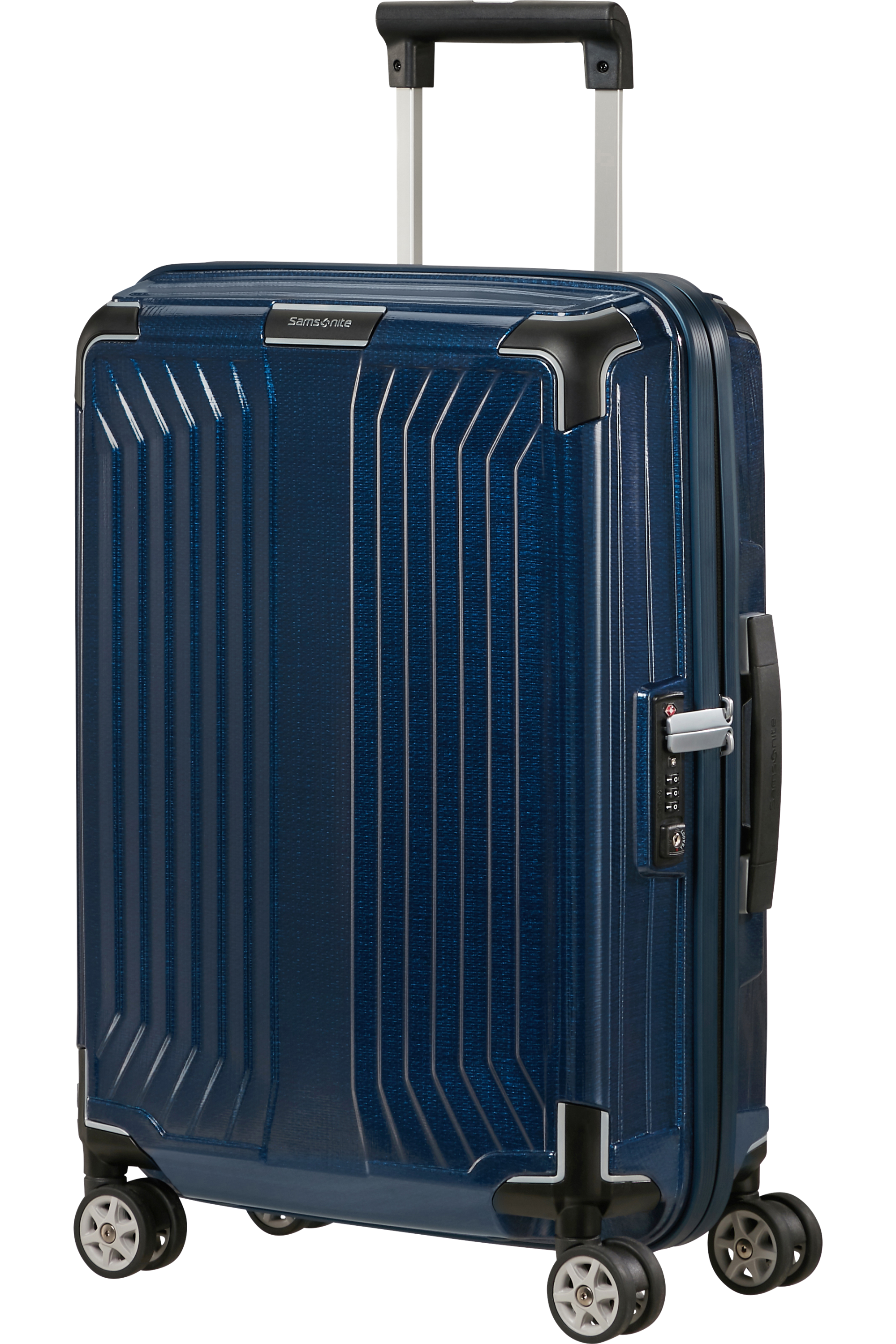 Shop LITE-BOX Spinner (4 wheels) 55cm - Denim Blue in australian