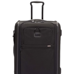 Shop Alpha 3 Short Trip Expandable 4 Wheeled Packing Case - Black in australian