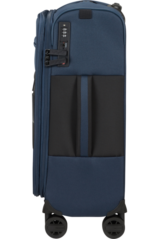 Shop VAYCAY Spinner Expandable (4 wheels) 55cm Length 35cm- Navy Blue in australian