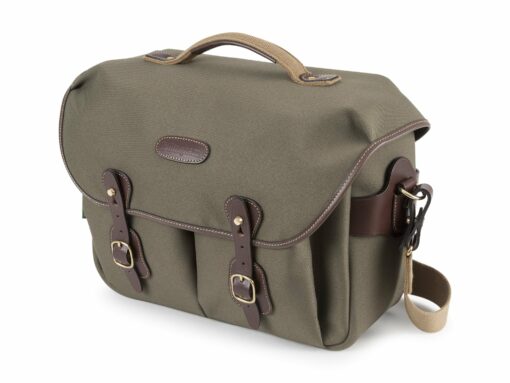 Shop Hadley One Camera/Laptop Bag - Sage FibreNyte / Chocolate Leather in australian