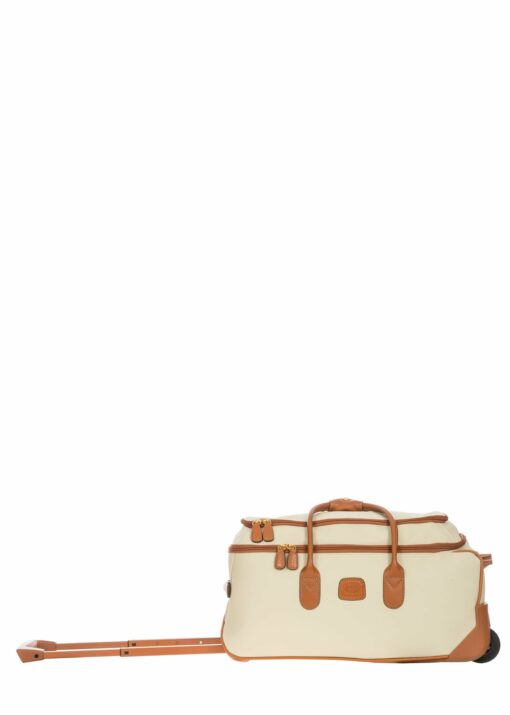 Shop Firenze Cabin Wheeled Holdall - Cream in australian