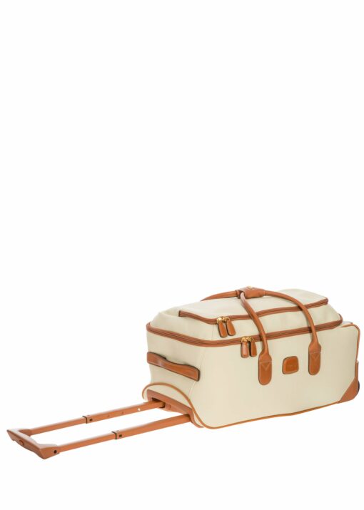 Shop Firenze Cabin Wheeled Holdall - Cream in australian