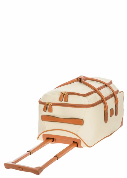 Shop Firenze Cabin Wheeled Holdall - Cream in australian