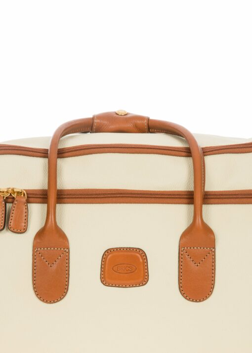 Shop Firenze Cabin Wheeled Holdall - Cream in australian