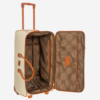 Shop Firenze Check-In Wheeled Holdall - Cream in australian