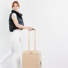 Shop The Carry-On Roller in Beige in australian