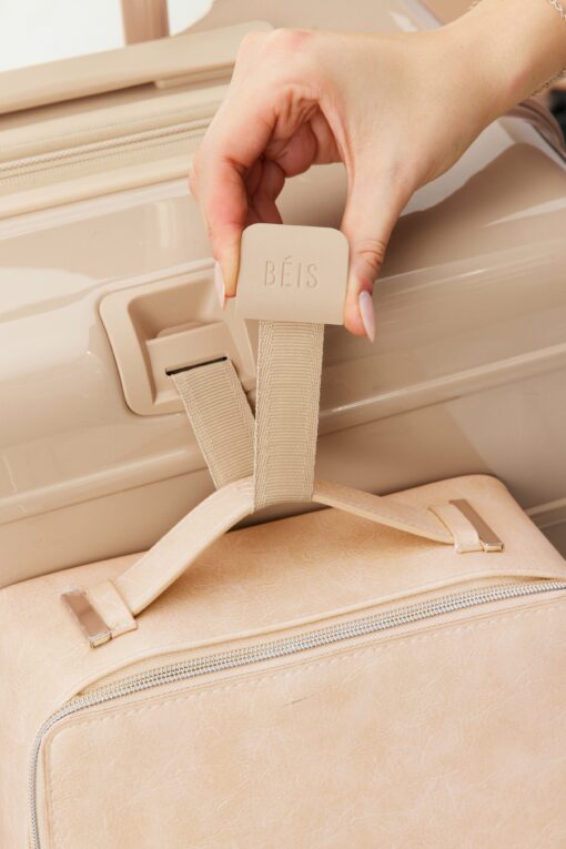 Shop The Carry-On Roller in Glossy Beige in australian