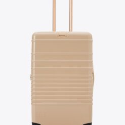 Shop The Medium Check-In Roller in Glossy Beige in australian