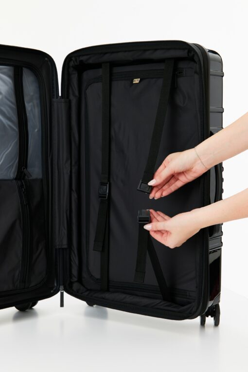 Shop The Carry-On Roller in Glossy Black in australian