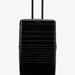 Shop The Medium Check-In Roller in Glossy Black in australian