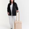 Shop The Front Pocket Carry-On Roller in Beige in australian