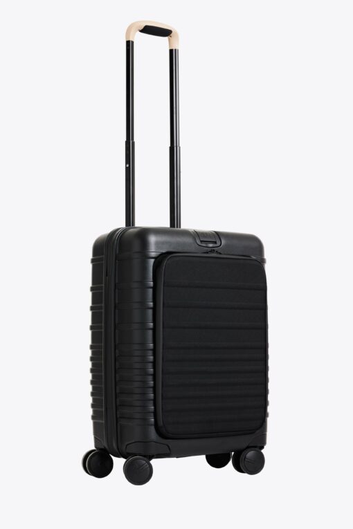 Shop The Front Pocket Carry-On Roller in Black in australian