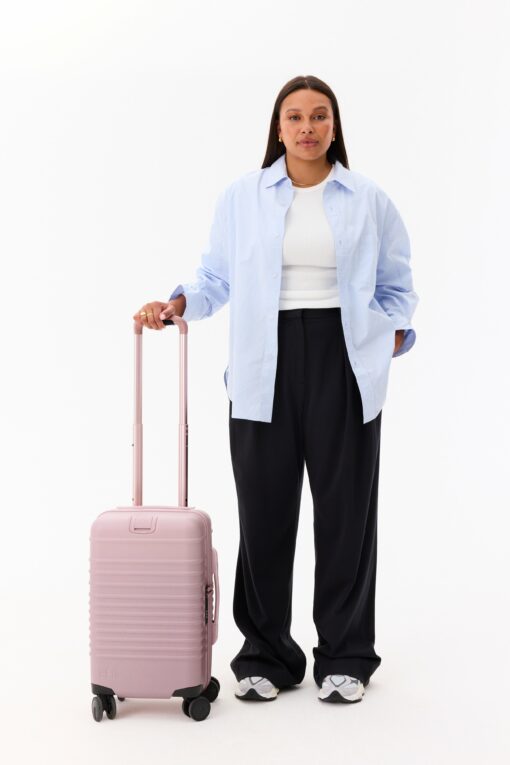 Shop The Small Carry-On Roller in Atlas Pink in australian