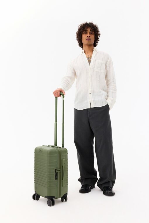 Shop The Small Carry-On Roller in Olive in australian