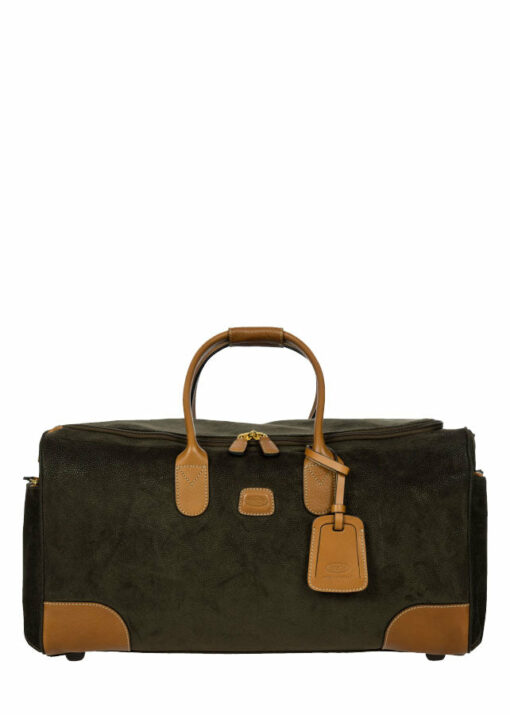 Shop Life Holdall Carry On 21" - Olive in australian