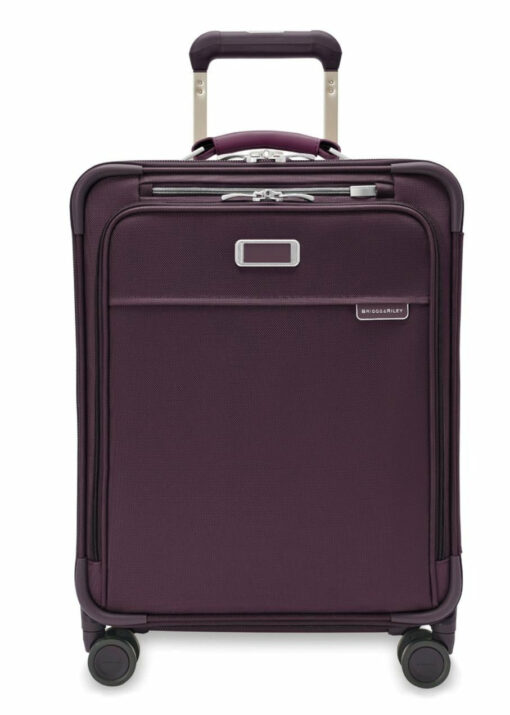 Shop BASELINE Limited Edition Global Carry-On Spinner - Plum in australian