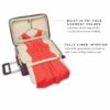 Shop BASELINE Limited Edition Essential 2-Wheel Expandable Carry-On - Plum in australian