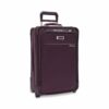 Shop BASELINE Limited Edition Essential 2-Wheel Expandable Carry-On - Plum in australian