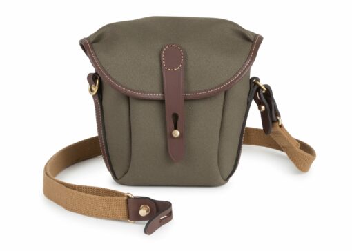 Shop Galbin Binocular Case - 8 / Sage FibreNyte / Chocolate Leather in australian