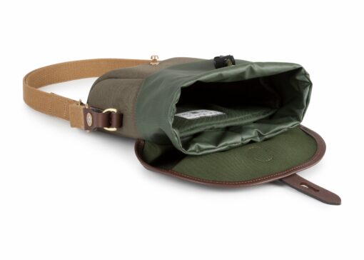 Shop Galbin Binocular Case - 8 / Sage FibreNyte / Chocolate Leather in australian