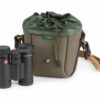 Shop Galbin Binocular Case - 8 / Sage FibreNyte / Chocolate Leather in australian