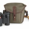 Shop Galbin Binocular Case - 8 / Sage FibreNyte / Chocolate Leather in australian