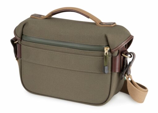 Shop Hadley Small Pro Camera Bag - Sage FibreNyte / Chocolate Leather in australian