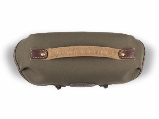 Shop Hadley Small Pro Camera Bag - Sage FibreNyte / Chocolate Leather in australian