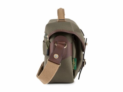 Shop Hadley Small Pro Camera Bag - Sage FibreNyte / Chocolate Leather in australian