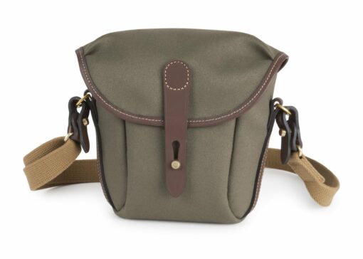 Shop Galbin Binocular Case - 8 / Sage FibreNyte / Chocolate Leather in australian