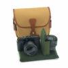 Shop S2 Camera Bag - Khaki Canvas / Tan Leather in australian