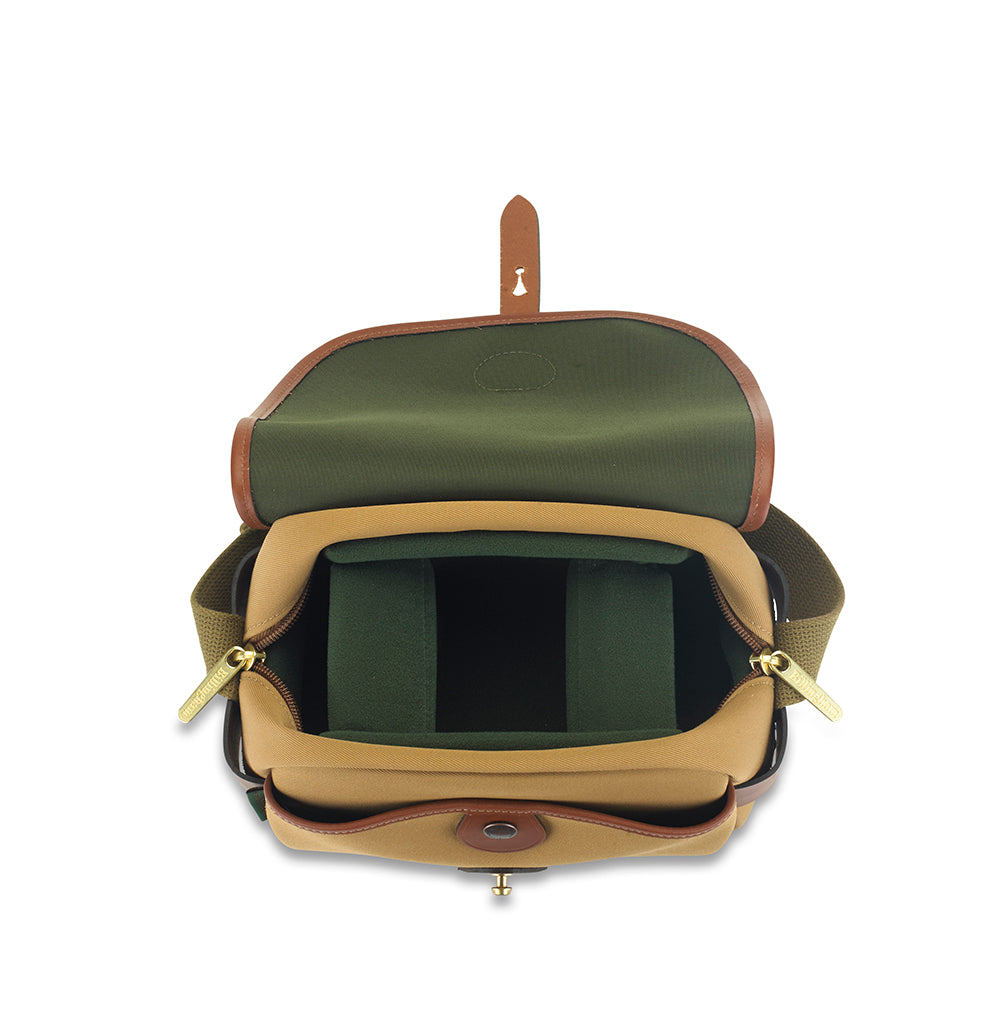 Shop S2 Camera Bag - Khaki Canvas / Tan Leather in australian