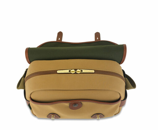 Shop S3 Camera Bag - Sage FibreNyte / Chocolate Leather in australian