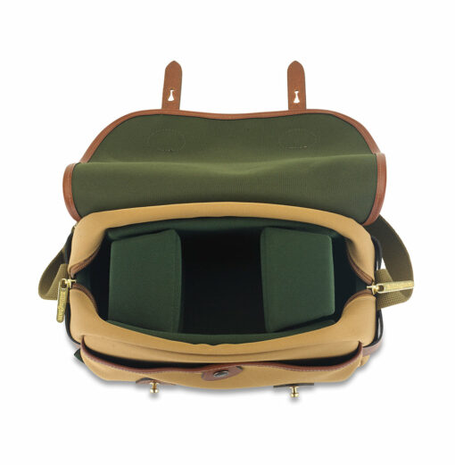 Shop S3 Camera Bag - Sage FibreNyte / Chocolate Leather in australian