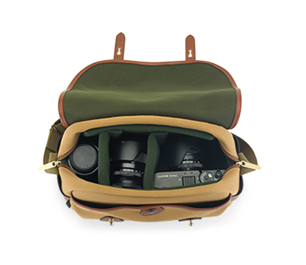 Shop S3 Camera Bag - Sage FibreNyte / Chocolate Leather in australian