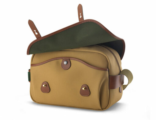 Shop S4 Camera Bag - Sage FibreNyte / Chocolate Leather in australian