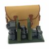Shop S4 Camera Bag - Sage FibreNyte / Chocolate Leather in australian
