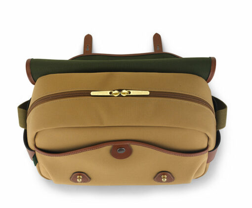 Shop S4 Camera Bag - Sage FibreNyte / Chocolate Leather in australian