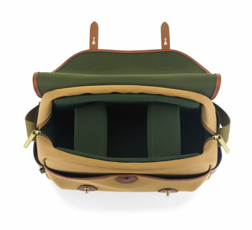 Shop S4 Camera Bag - Sage FibreNyte / Chocolate Leather in australian