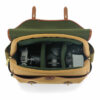 Shop S4 Camera Bag - Sage FibreNyte / Chocolate Leather in australian