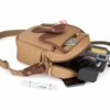 Shop Compact Stowaway - Khaki Canvas / Tan Leather in australian