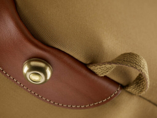 Shop 555 Camera Bag - Khaki Canvas / Tan Leather in australian