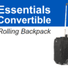 Shop Essentials Convertible Rolling Backpack in australian