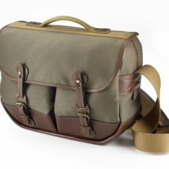 Shop Eventer Camera/Laptop Bag - Sage FibreNyte / Chocolate Leather in australian