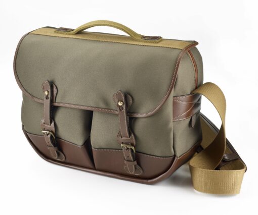 Shop Eventer Camera/Laptop Bag - Sage FibreNyte / Chocolate Leather in australian