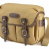 Shop Hadley Small Camera Bag - Khaki FibreNyte / Chocolate leather in australian