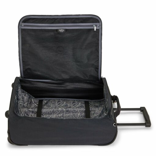 Shop TEAGAN Extra Small Cabin Duffle Bag with Wheels - Black Noir in australian