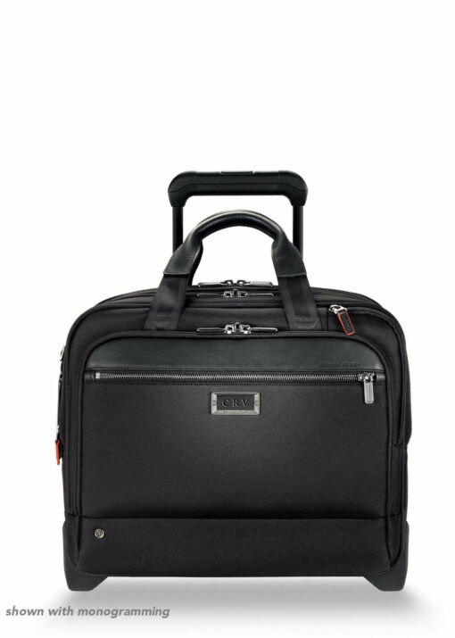 Shop @Work Medium 2-Wheel Expandable Brief - Black in australian