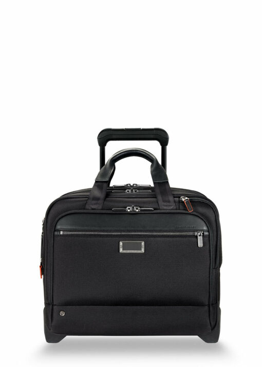 Shop @Work Medium 2-Wheel Expandable Brief - Black in australian